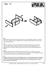 Preview for 24 page of Walker Edison WQ52C4DR Assembly Instructions Manual