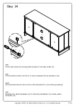 Preview for 33 page of Walker Edison WQ52C4DR Assembly Instructions Manual