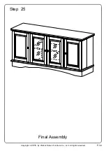 Preview for 34 page of Walker Edison WQ52C4DR Assembly Instructions Manual