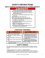 Preview for 5 page of Walker Magnetics BUX BM2 Owners/Operators Manual And Safety Instructions