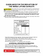 Preview for 13 page of Walker Magnetics BUX BM2 Owners/Operators Manual And Safety Instructions