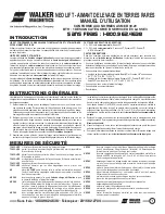 Preview for 5 page of Walker Magnetics NEO-1000 Operation Manual