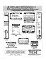 Preview for 12 page of Walker Rider Lawnmowers MS36-42 Owner'S Manual