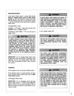 Предварительный просмотр 21 страницы Walker Rider Lawnmowers MS36-42 Owner'S Manual