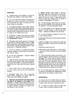 Preview for 10 page of Walker Rider Lawnmowers MS36-54 Owner'S Manual