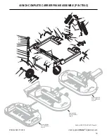 Предварительный просмотр 21 страницы Walker 42-inch Illustrated Parts Manual