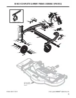 Предварительный просмотр 37 страницы Walker 42-inch Illustrated Parts Manual