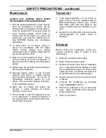 Preview for 10 page of Walker 42" Operator'S Manual