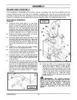 Preview for 14 page of Walker 42" Operator'S Manual