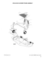 Предварительный просмотр 35 страницы Walker 54-inch Illustrated Parts Manual