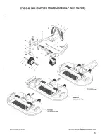 Предварительный просмотр 39 страницы Walker 54-inch Illustrated Parts Manual