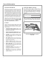 Preview for 4 page of Walker A21 Hi-Dump Operator'S Manual