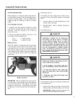 Preview for 21 page of Walker B23i Operator'S Manual