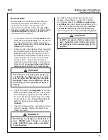 Предварительный просмотр 67 страницы Walker B27i Operator'S Manual