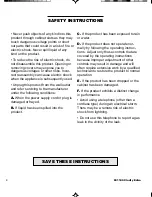 Preview for 4 page of Walker Clarity Extra W1100 User Manual