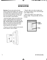 Preview for 10 page of Walker Clarity Extra W1100 User Manual