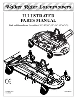 Walker DGHS36 Illustrated Parts Manual предпросмотр