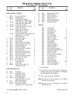 Предварительный просмотр 10 страницы Walker DGHS36 Illustrated Parts Manual