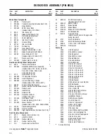 Предварительный просмотр 38 страницы Walker DGHS36 Illustrated Parts Manual