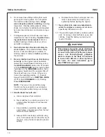 Preview for 14 page of Walker H24d Operator'S Manual