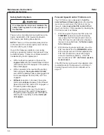 Preview for 70 page of Walker H24d Operator'S Manual