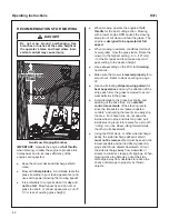 Preview for 46 page of Walker H37i Operator'S Manual