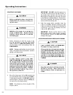 Предварительный просмотр 30 страницы Walker MBSSD (27 HP) Owner'S Manual