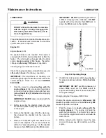 Предварительный просмотр 39 страницы Walker MBSSD (27 HP) Owner'S Manual