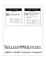 Предварительный просмотр 84 страницы Walker MBSSD (27 HP) Owner'S Manual