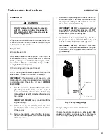 Предварительный просмотр 47 страницы Walker MC (18 HP) Owner'S Manual