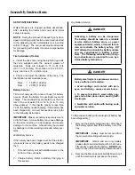 Preview for 21 page of Walker MC (20 HP) Owner'S Manual