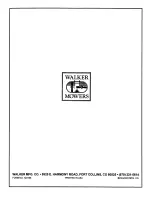 Preview for 44 page of Walker MC36-54 Illustrated Parts Manual