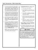 Preview for 15 page of Walker T Series Operator'S Manual Safety, Assembly, Operating, And Maintenance Instructions