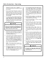 Preview for 16 page of Walker T Series Operator'S Manual Safety, Assembly, Operating, And Maintenance Instructions