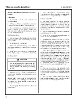 Preview for 62 page of Walker T Series Operator'S Manual Safety, Assembly, Operating, And Maintenance Instructions