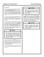 Preview for 88 page of Walker T Series Operator'S Manual Safety, Assembly, Operating, And Maintenance Instructions