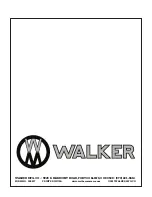 Preview for 100 page of Walker T Series Operator'S Manual Safety, Assembly, Operating, And Maintenance Instructions