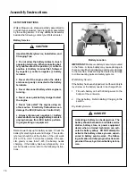 Предварительный просмотр 22 страницы Walker Walker Mowers Operator'S Manual