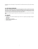 Preview for 7 page of Walker WP11DTB Operating Instructions Manual