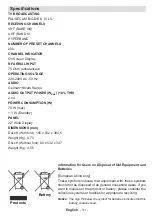 Предварительный просмотр 31 страницы Walker WP2210LCD Manual