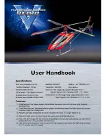 Walkera 4F180 User Handbook Manual preview