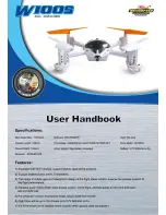 Walkera W100S User Handbook Manual preview