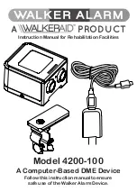 Walkeraid 4200-100 Instruction Manual preview