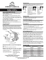 Preview for 1 page of Walker's HD Pro Owner'S Manual