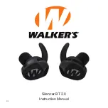Walker's Silencer BT 2.0 Instruction Manual preview