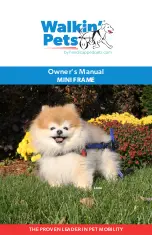 Walkin’ Pets Walkin' Wheels MINI Owner'S Manual preview