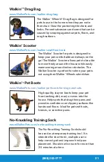 Preview for 21 page of Walkin’ Pets Wheels Manual