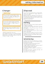Preview for 10 page of Walksmart Fuga User Manual