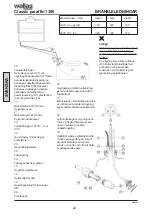 Предварительный просмотр 24 страницы wallas 1300 Operation And Installation Instructions Manual