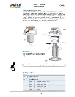 Предварительный просмотр 17 страницы wallas 1800 t Installation Manual